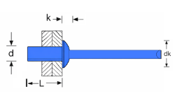 open type rivet