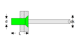 open type rivet