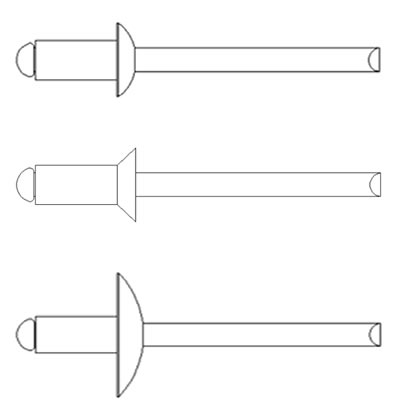 Rivet Drill Size Chart